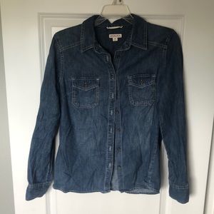 Jean Button down shirt